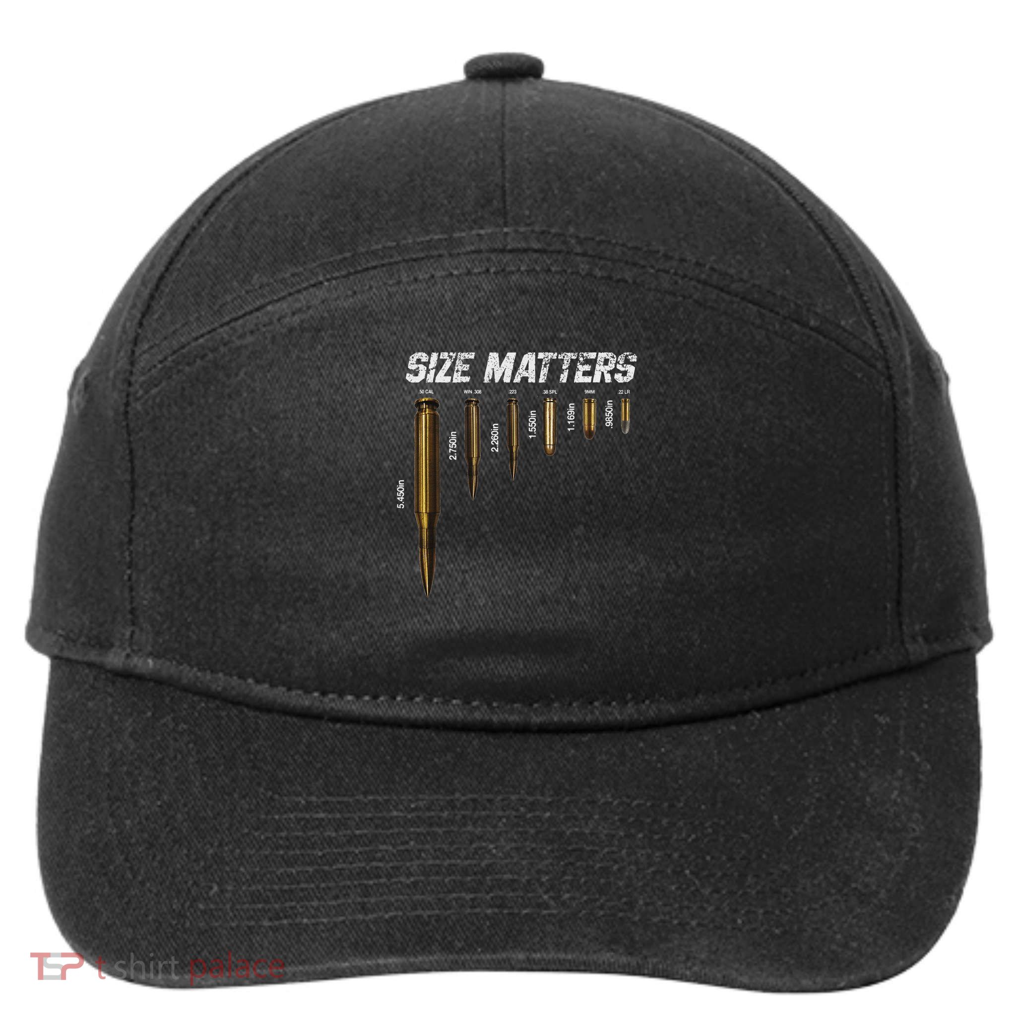 Size Matters Bullets 7-Panel Snapback Hat