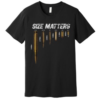 Size Matters Bullets Premium T-Shirt
