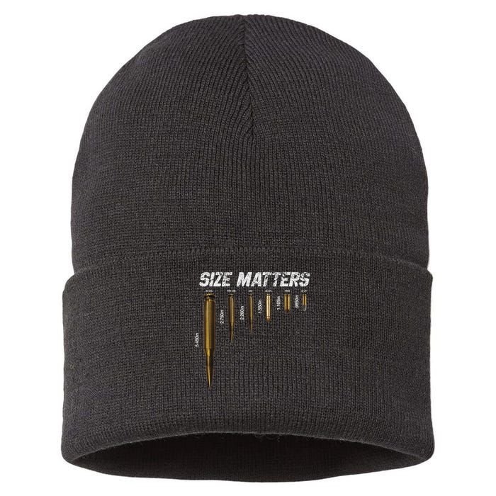 Size Matters Bullets Sustainable Knit Beanie