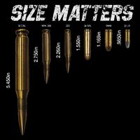 Size Matters Bullets Toddler Sweatshirt