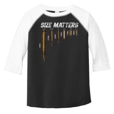 Size Matters Bullets Toddler Fine Jersey T-Shirt