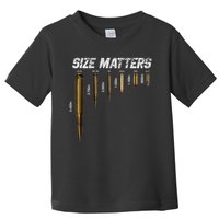Size Matters Bullets Toddler T-Shirt