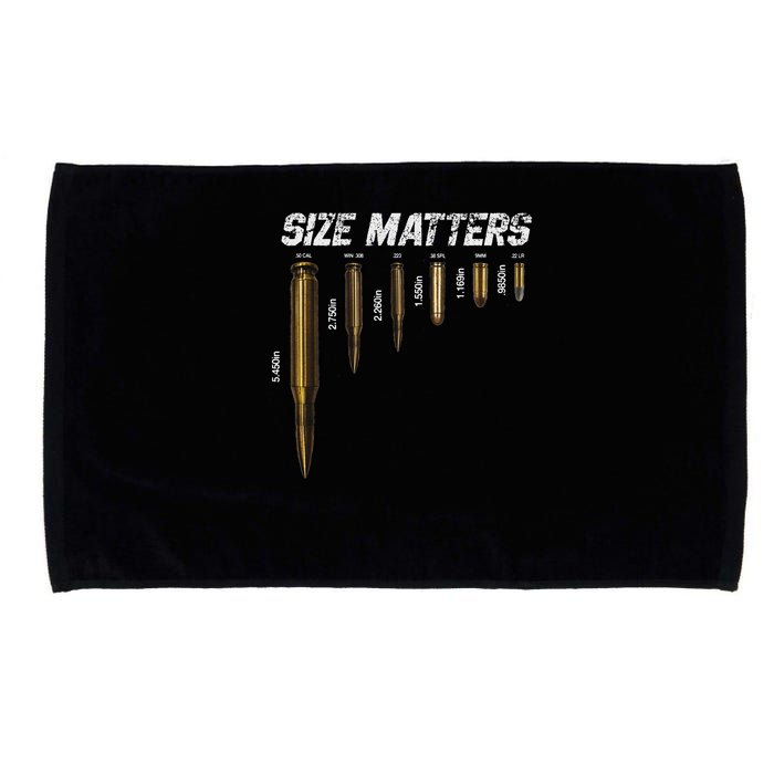 Size Matters Bullets Microfiber Hand Towel