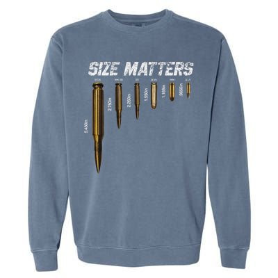 Size Matters Bullets Garment-Dyed Sweatshirt