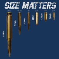 Size Matters Bullets Infant Baby Jersey Bodysuit