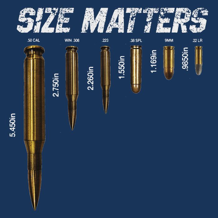 Size Matters Bullets Infant Baby Jersey Bodysuit