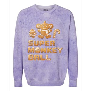 Super Monkey Ball Happy Holidays 03 Colorblast Crewneck Sweatshirt