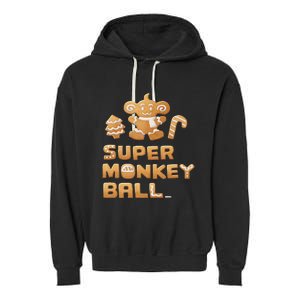 Super Monkey Ball Happy Holidays 03 Garment-Dyed Fleece Hoodie