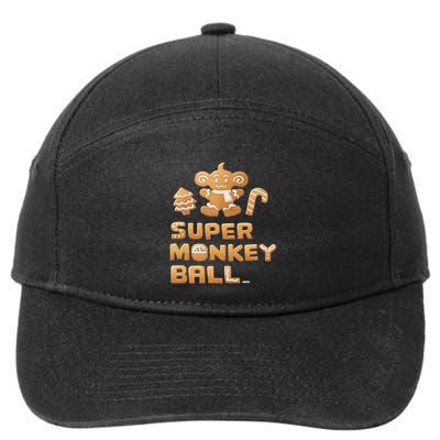 Super Monkey Ball Happy Holidays 03 7-Panel Snapback Hat