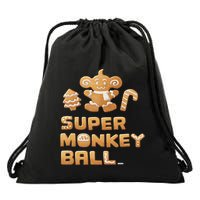 Super Monkey Ball Happy Holidays 03 Drawstring Bag