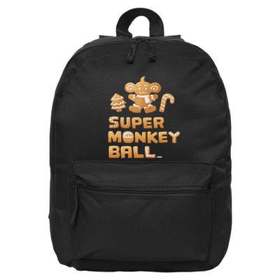 Super Monkey Ball Happy Holidays 03 16 in Basic Backpack