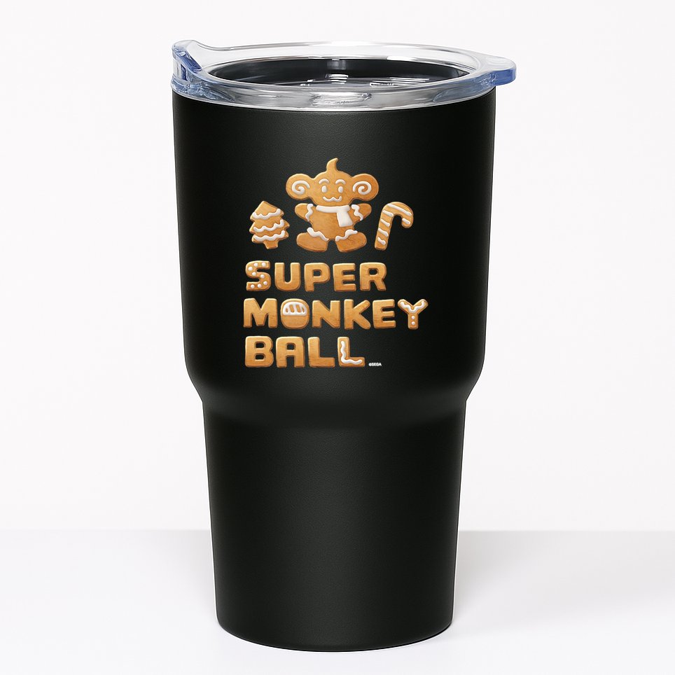 Super Monkey Ball Happy Holidays 03 Tumbler