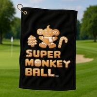 Super Monkey Ball Happy Holidays 03 Golf Towel