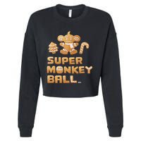 Super Monkey Ball Happy Holidays 03 Cropped Pullover Crew
