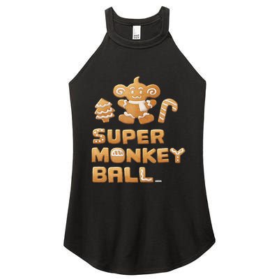 Super Monkey Ball Happy Holidays 03 Women's Perfect Tri Rocker Tank