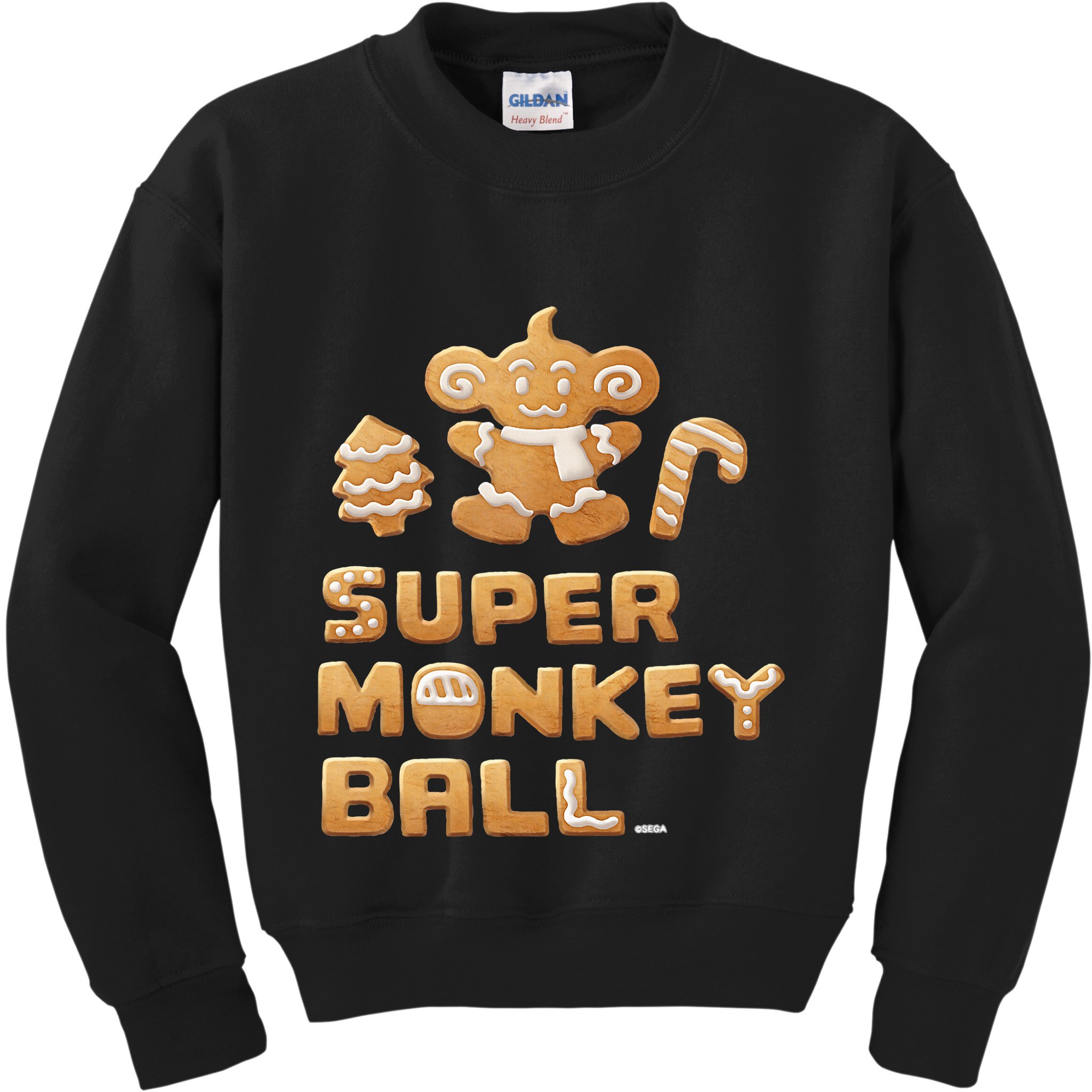 Super Monkey Ball Happy Holidays 03 Kids Sweatshirt