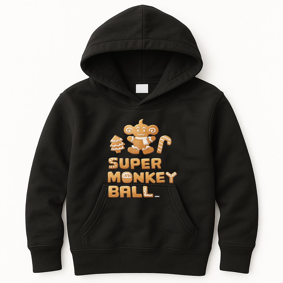 Super Monkey Ball Happy Holidays 03 Kids Hoodie