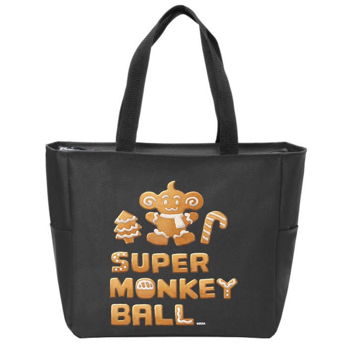 Super Monkey Ball Happy Holidays 03 Zip Tote Bag