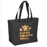 Super Monkey Ball Happy Holidays 03 Zip Tote Bag