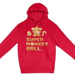 Super Monkey Ball Happy Holidays 03 Premium Pullover Hoodie