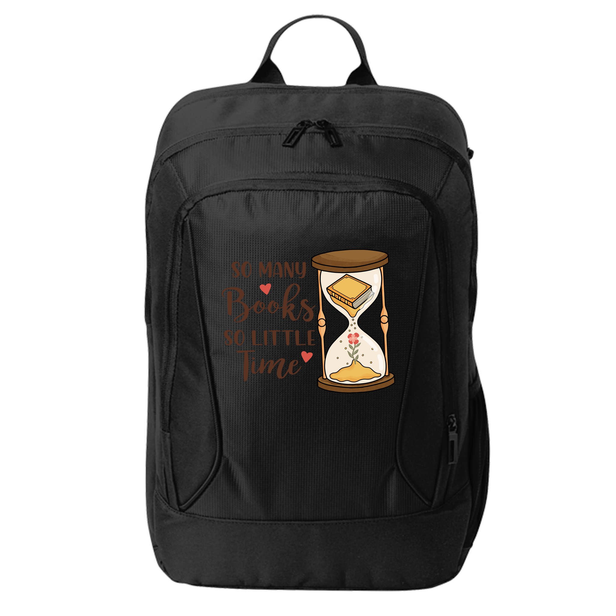 So Many Books So Little Time Gift For Reading Books City Backpack