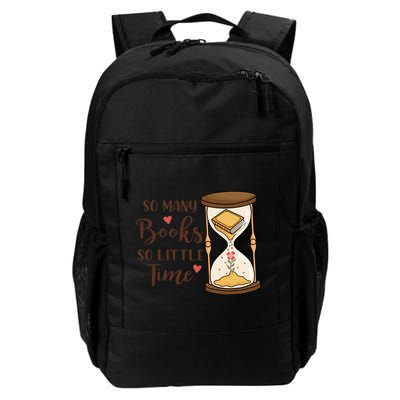 So Many Books So Little Time Gift For Reading Books Backpack