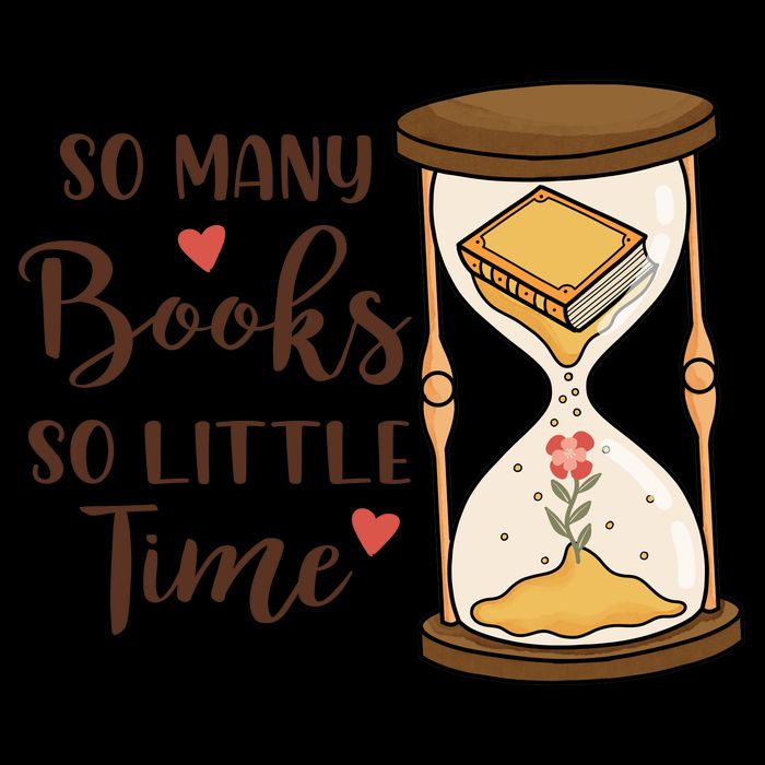 So Many Books So Little Time Gift For Reading Books Drawstring Bag