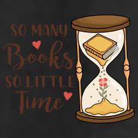 So Many Books So Little Time Gift For Reading Books 25L Jumbo Tote