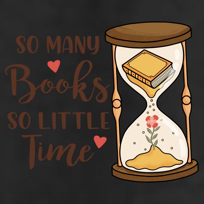 So Many Books So Little Time Gift For Reading Books 25L Jumbo Tote