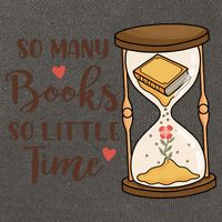 So Many Books So Little Time Gift For Reading Books Cotton Canvas Backpack