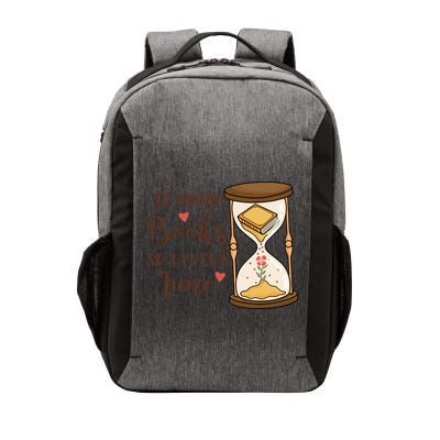 So Many Books So Little Time Gift For Reading Books Vector Backpack
