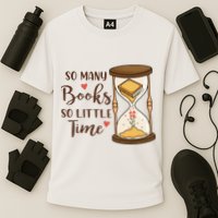 So Many Books So Little Time Gift For Reading Books Performance Shirt