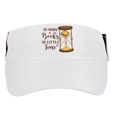 So Many Books So Little Time Gift For Reading Books Adult Drive Performance Visor