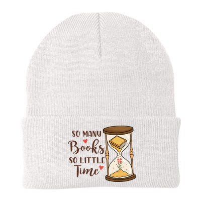 So Many Books So Little Time Gift For Reading Books Beanie