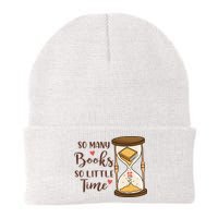 So Many Books So Little Time Gift For Reading Books Beanie