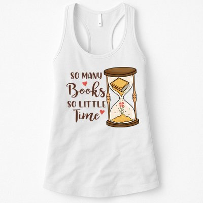 So Many Books So Little Time Gift For Reading Books Womens Tank Top