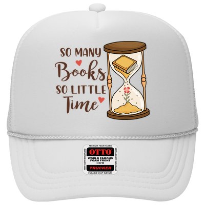 So Many Books So Little Time Gift For Reading Books Trucker Hat
