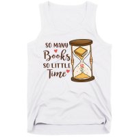 So Many Books So Little Time Gift For Reading Books Tank Top