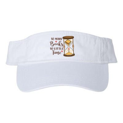 So Many Books So Little Time Gift For Reading Books Visor