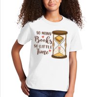 So Many Books So Little Time Gift For Reading Books Kids T-Shirt