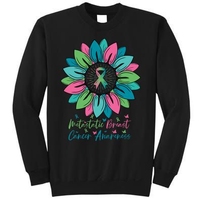 Sunflower Metastatic Breast Cancer Awareness Month Sweatshirt