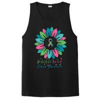 Sunflower Metastatic Breast Cancer Awareness Month PosiCharge Competitor Tank