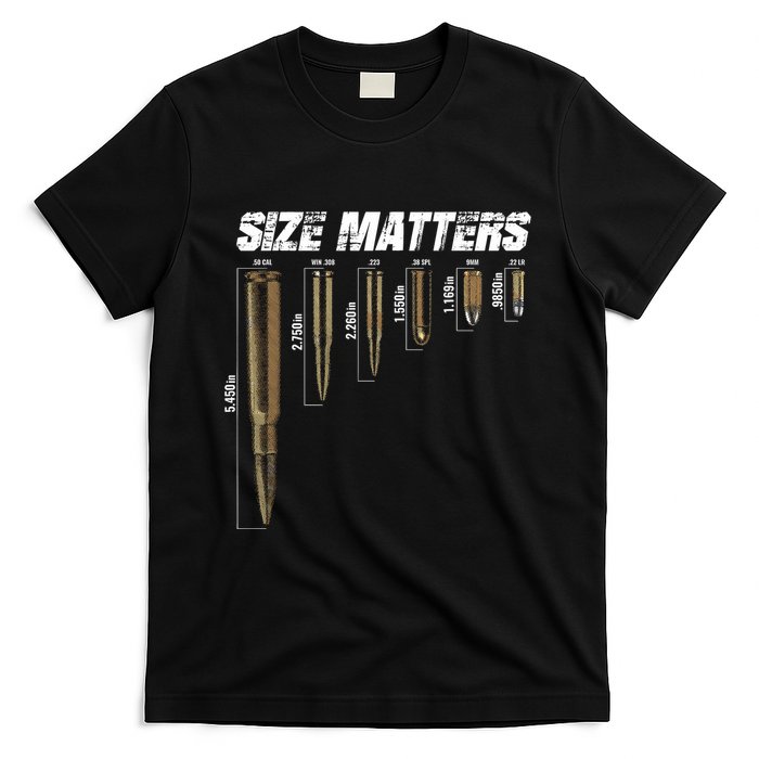 Size Matter Bullet Measure Up T-Shirt