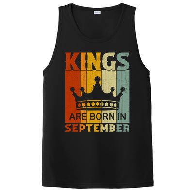 September Month Bday Party Kings Are Born In September Great Gift PosiCharge Competitor Tank