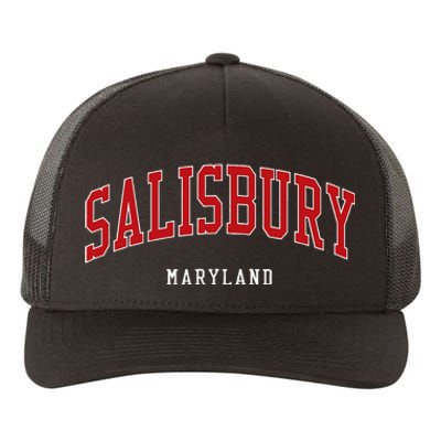 Salisbury Maryland College University Style Yupoong Adult 5-Panel Trucker Hat