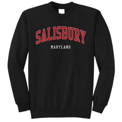 Salisbury Maryland College University Style Tall Sweatshirt