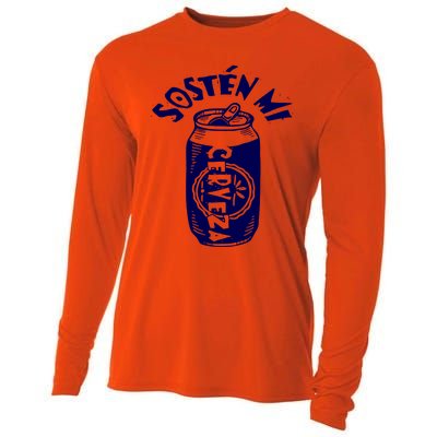 Sosten Mi Cerveza Hold My Beer Cooling Performance Long Sleeve Crew