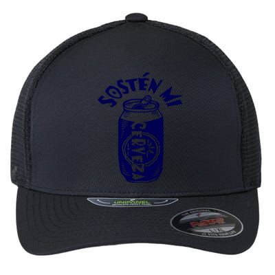 Sosten Mi Cerveza Hold My Beer Flexfit Unipanel Trucker Cap