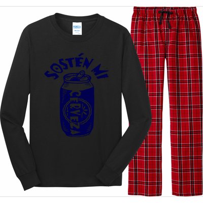 Sosten Mi Cerveza Hold My Beer Long Sleeve Pajama Set