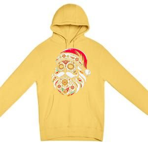 Santa Mexico Calavera Christmas Gift Premium Pullover Hoodie